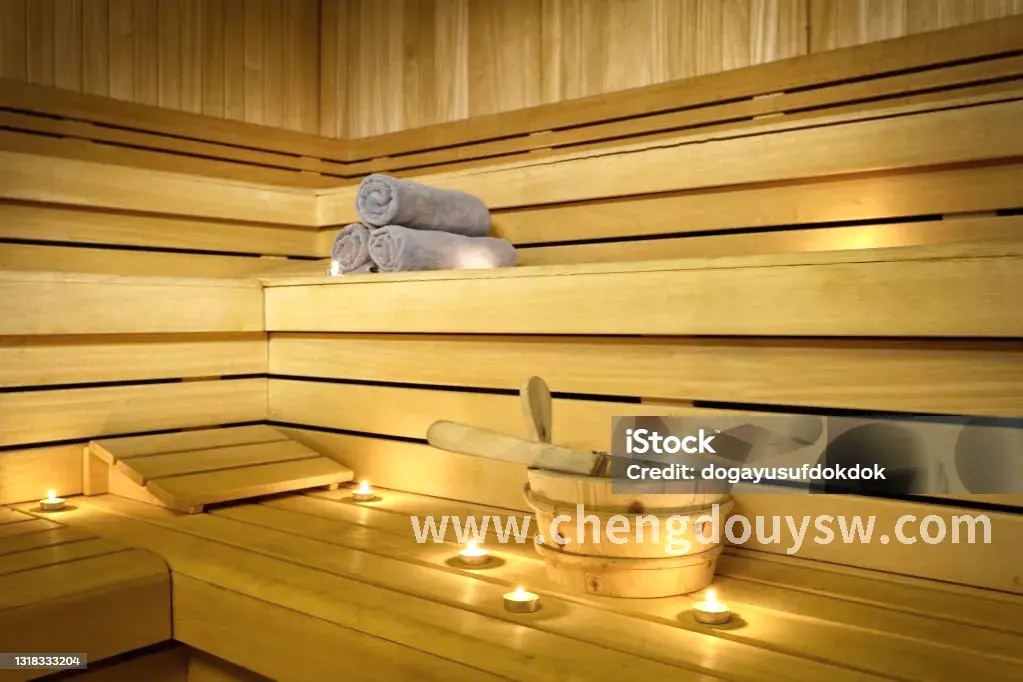 桑拿浴前的放松准备